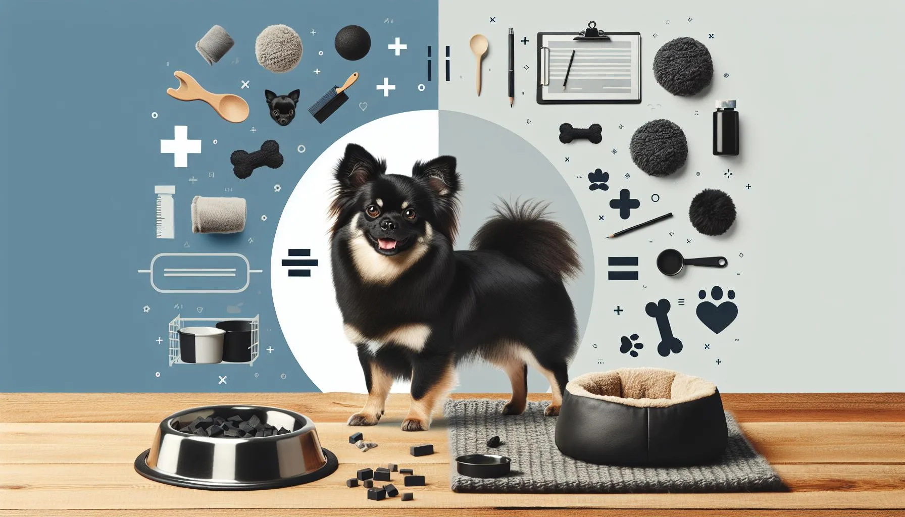 Black Chihuahua Pom Mix: A Joyful Buddy!