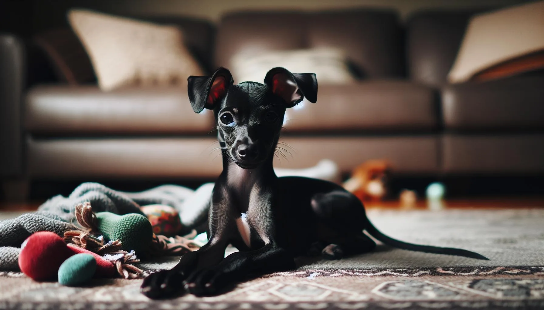  black italian greyhound chihuahua mix Physical Characteristics