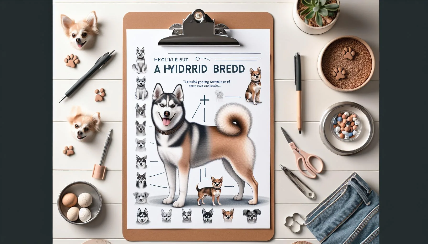 husky and chihuahua mix Physical Characteristics