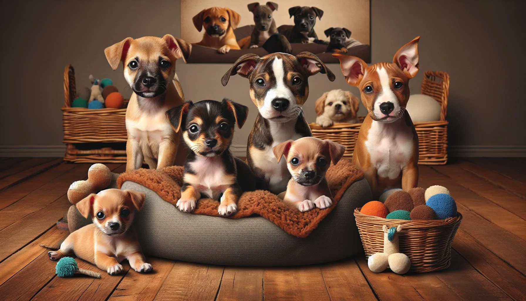 Pitbull and Chihuahua Mix Puppies: Adopt Now!