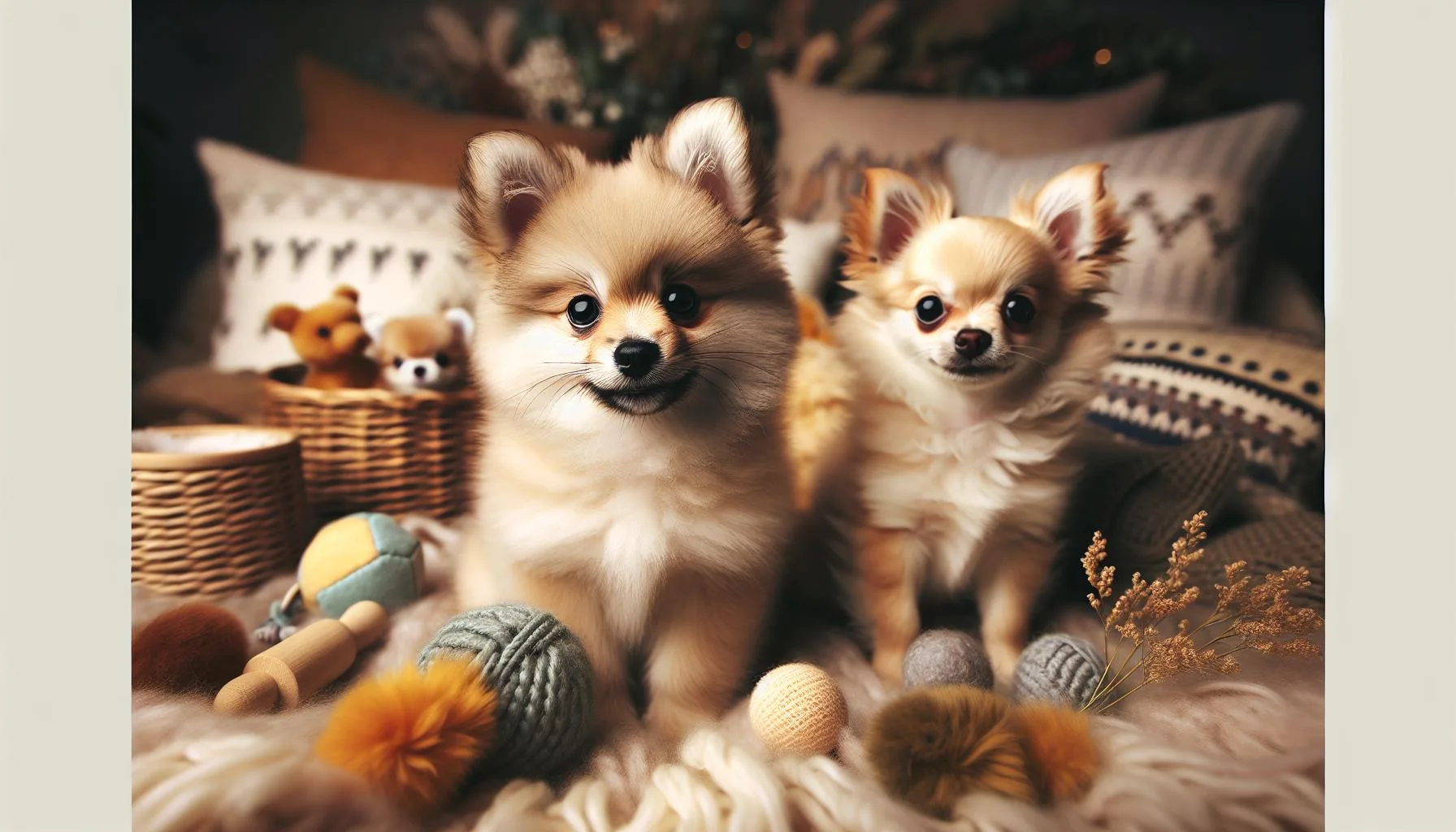 Pomeranian Mixed with Chihuahua Puppies: Discover!