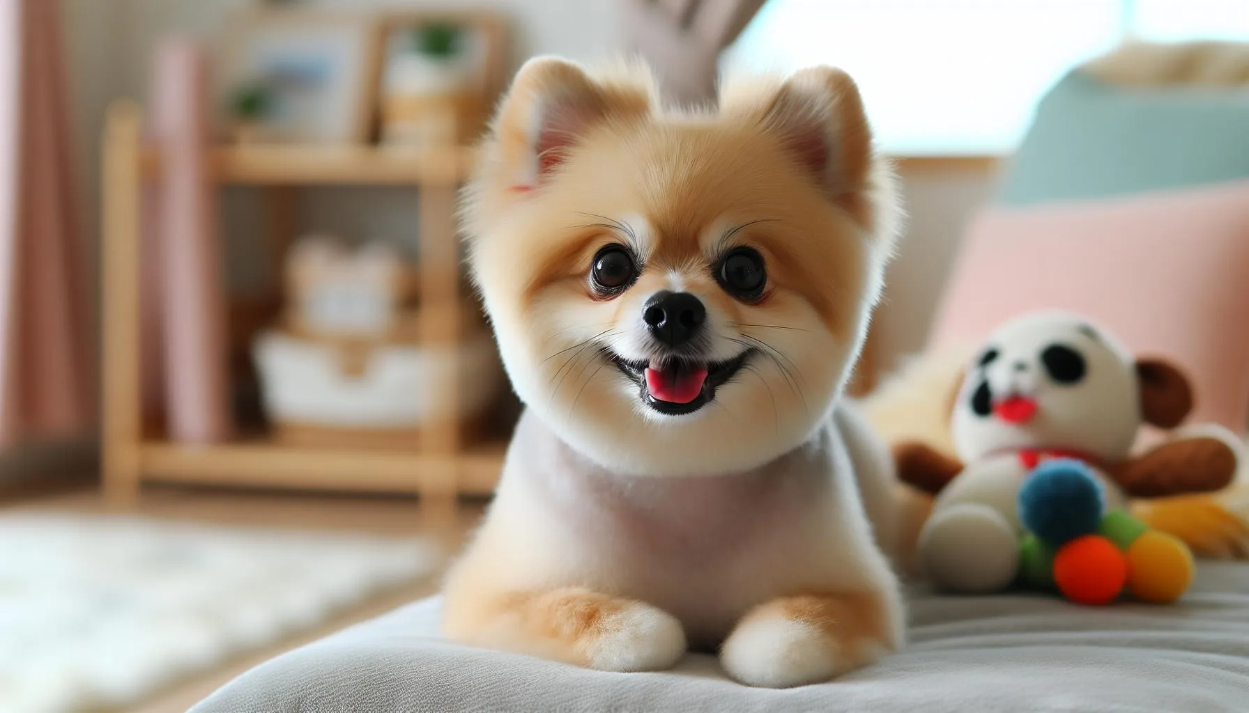 Short Haired Pom-Chi Mix: Love & Play!