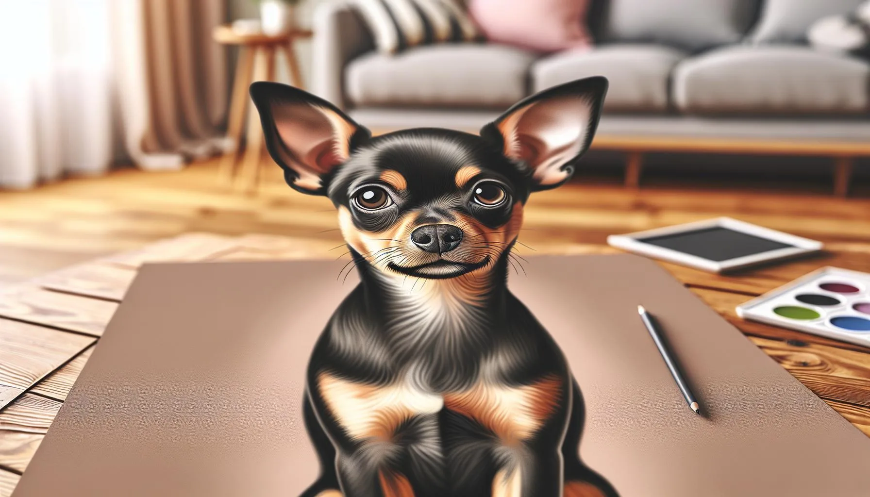 chihuahua mixed with doberman pinscher Physical Characteristics